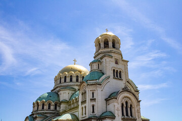Cathedral of Saint Alexander Nevsky in Sofia, Bulgaria