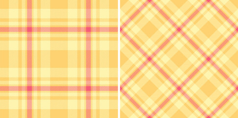 Background textile pattern of seamless fabric tartan with a vector check plaid texture. Set in spring colors. Valentine day celebration ideas.