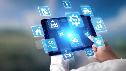 Sustainable business practices, green innovation, eco-friendly solutions, climate action, and long-term sustainability strategies supporting environmental goals and corporate responsibility. Gist