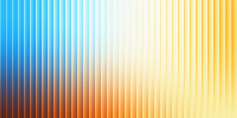 Fototapeta premium Vibrant gradient background with smooth transition from blue to yellow and orange
