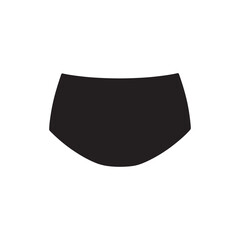 Knickers icon. Clothing and fashion usage. Vector illustration
