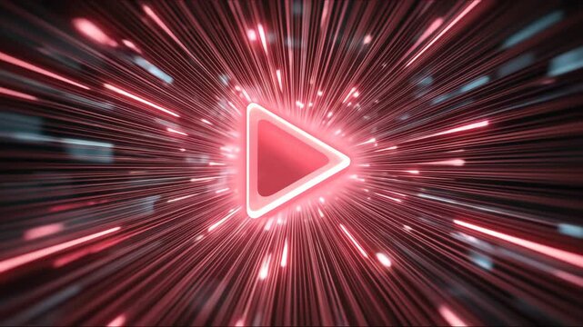 Digital contents concept. Social networking service. Streaming video. NFT. Non-fungible token. Wide angle visual for banners or advertisements. Video of streaming media concept