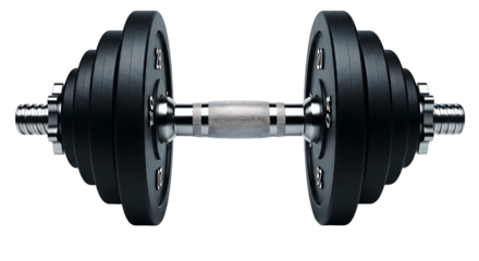 Dumbbell Weightlifting Equipment for Strength Training and Fitness.