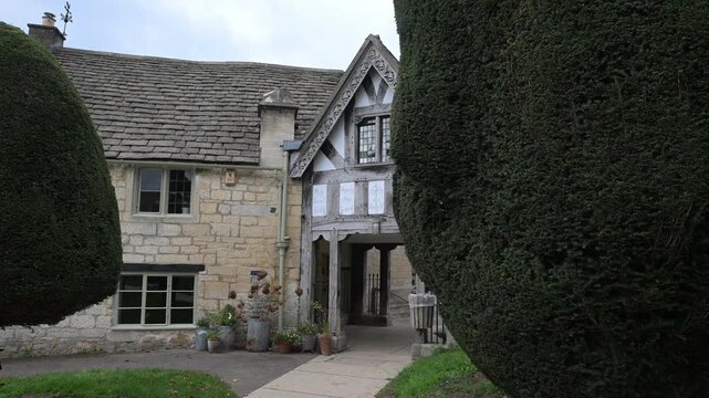 The Lychgate of St Mary's Church, in Painswick.