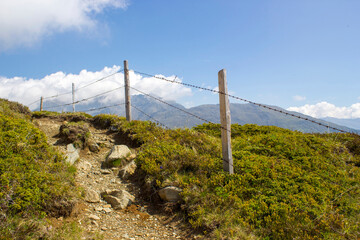 Obraz premium Landscape of Lienz Dolomites in Austria. Massive Alpine mountains