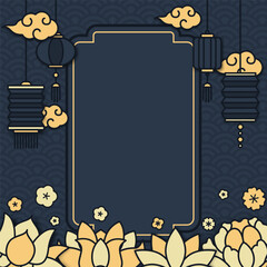 chinese new year background, chinese design  template
