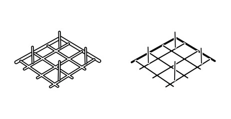 Ceiling frame icon graphic design. Vector icon illustrations