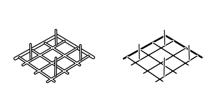 Ceiling frame icon graphic design. Vector icon illustrations