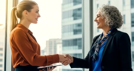 Child in ghost costume with pumpkin bucket at the door on halloween - Powered by Adobe