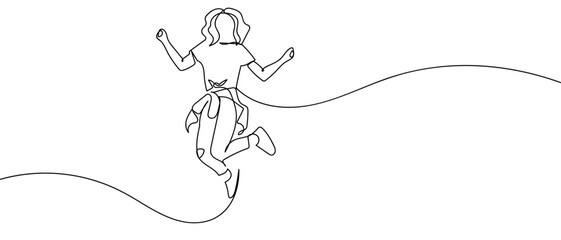 Minimalist simple linear style. Vector outline illustration Editable stroke.