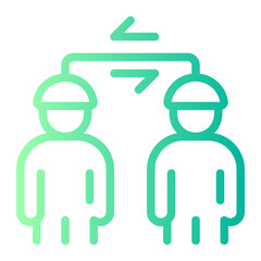 memory transfer gradient icon