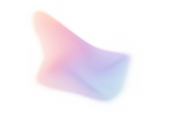 Abstract soft pastel gradient blur texture on transparent background