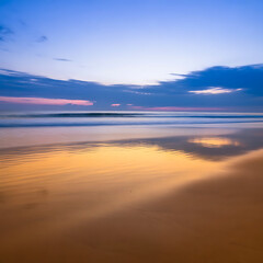 Fototapeta premium sunset over the sea