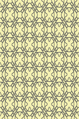 Seamless line patterns. Stylish decorative geometric decoration. Abstract vector illustration. Modern style.