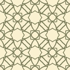 Seamless line patterns. Stylish decorative geometric decoration. Abstract vector illustration. Modern style.