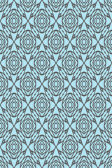 Abstract vector illustration with intricate geometric patterns. For interior decoration, textile industry, printing industry.