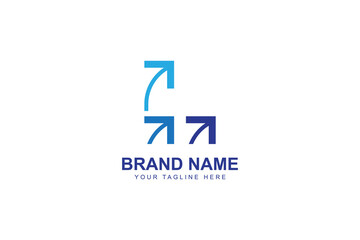 Letter L logo design template. Monogram L logo icon