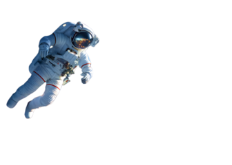 Astronauts in space world