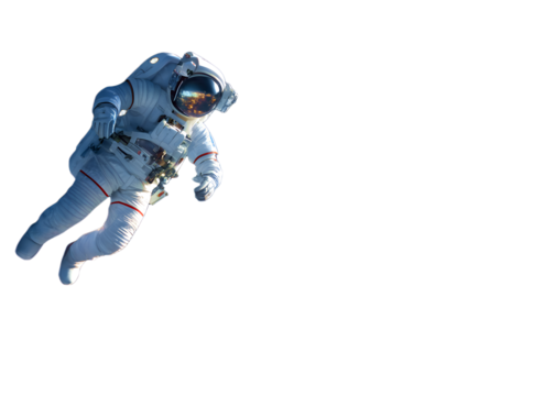 Astronauts in space world