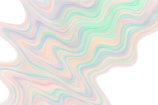 Abstract pastel marble fluid texture background with transparent area - Powered by Adobe