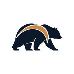 Bear Silhouette Vector Art