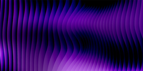 Obraz premium Graphic design art of abstract illusion of spiral with geometric shapes of pink and violet neon lines