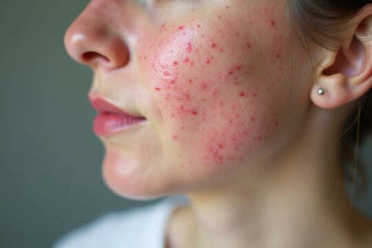Monitoring Lupus Progression: A Detailed Close-Up of Facial Rash Development and Impact on Self-Management. - Powered by Adobe