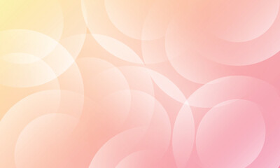 Abstract pastel circle pattern with soft light and smooth gradients. Elegant modern background for web, print, or branding.