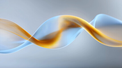 Abstract Wave Harmony: An elegant, flowing abstract design of swirling colors, evoking a sense of calm and dynamism.