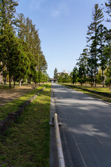 仙台の松島の瑞巌寺の総門の参道