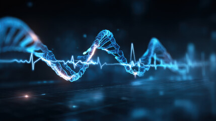 心拍数とDNAのデジタルホログラフィック