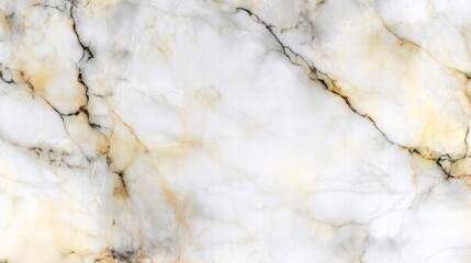 Premium White Carrara Marble Texture with Elegant Black and Golden Veining