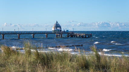 Zingst on Fischland-Darss on the Baltic Sea