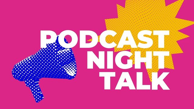 Halftone Intro For Podcast Show