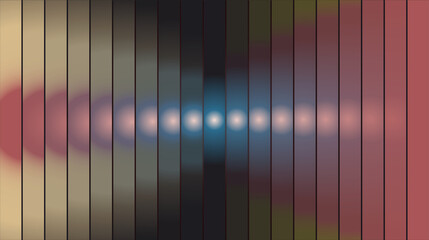 Segmented Ethereal Gradient with Central Glowy wallpaper. abstract background with stripes.  abstract radiant shiny gradient wallpaper.