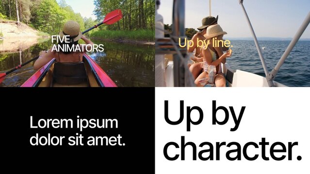 Simple Text Animators