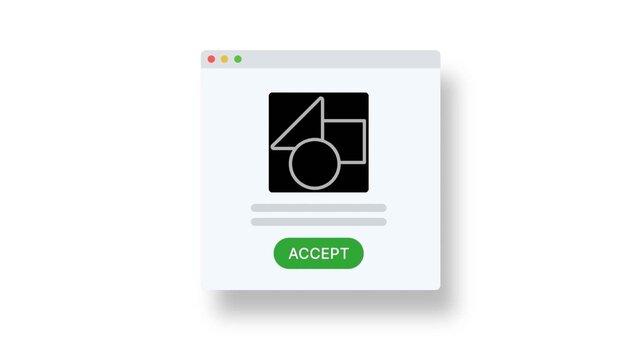 Pop-up Window with Media and 1 Button