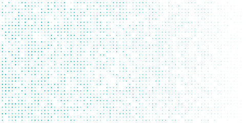 Modern Gradient Blue Color Halftone Background Staggered Dots Art Simple