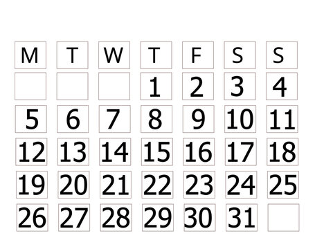 calendar month transparent for background jenuary 2026 - Powered by Adobe