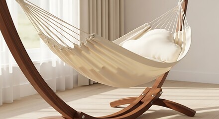 Hammock with Pillow Indoor, Relaxation, Comfort, Wellbeing, Home Decor
