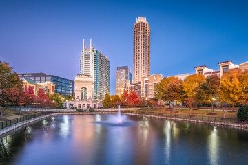 Atlanta, Georgia, USA Skyline from Atlantic Station 703 © Kovacs