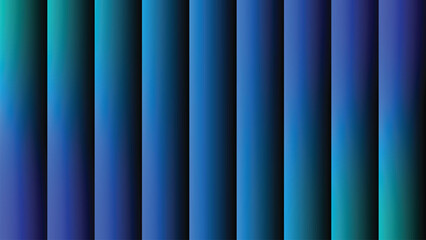 Abstract gradient background with vertical bars and multiple shades of blue