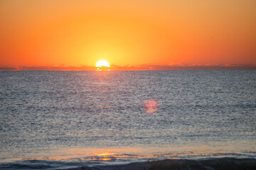 beach sunrise