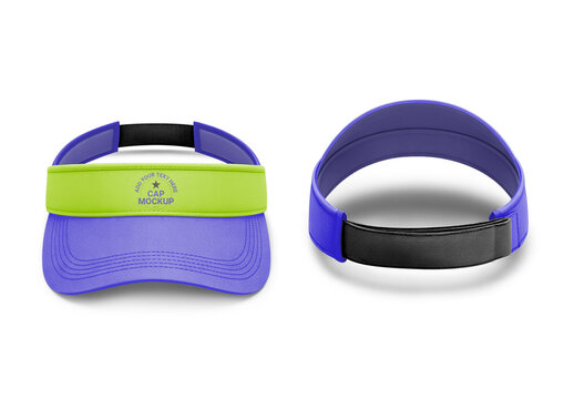 Sun Visor Cap Mockup