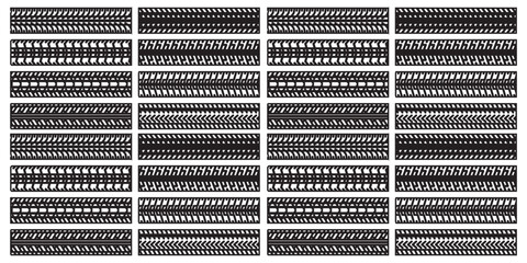 car tire isolated track printing design vector texture