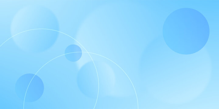 Abstract geometric background gradient soft light blue bokeh for Graphic Business background hitech technology digital design illustration web template background backdrop desktop wallpaper bubbles
