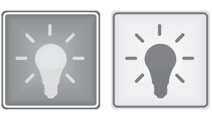 Idea sign icon. vector illustration