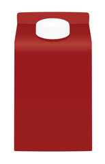 Liquid pack template. vector illustration	
