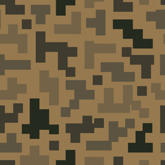 vector digital camouflage pattern