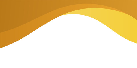Abstract Yellow and Orange Wave Background. modern creative trendy design